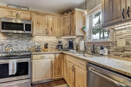 Cabin~Views~Heart Of Town~W&D~Fireplace~Kitchen Woodland Park Exterior foto